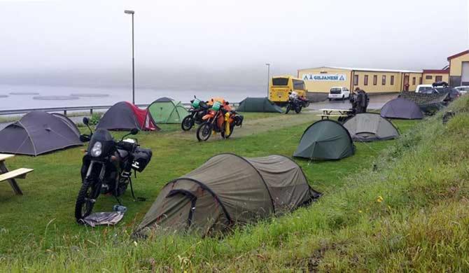 Giljanes Camping Sandavágur Extérieur photo